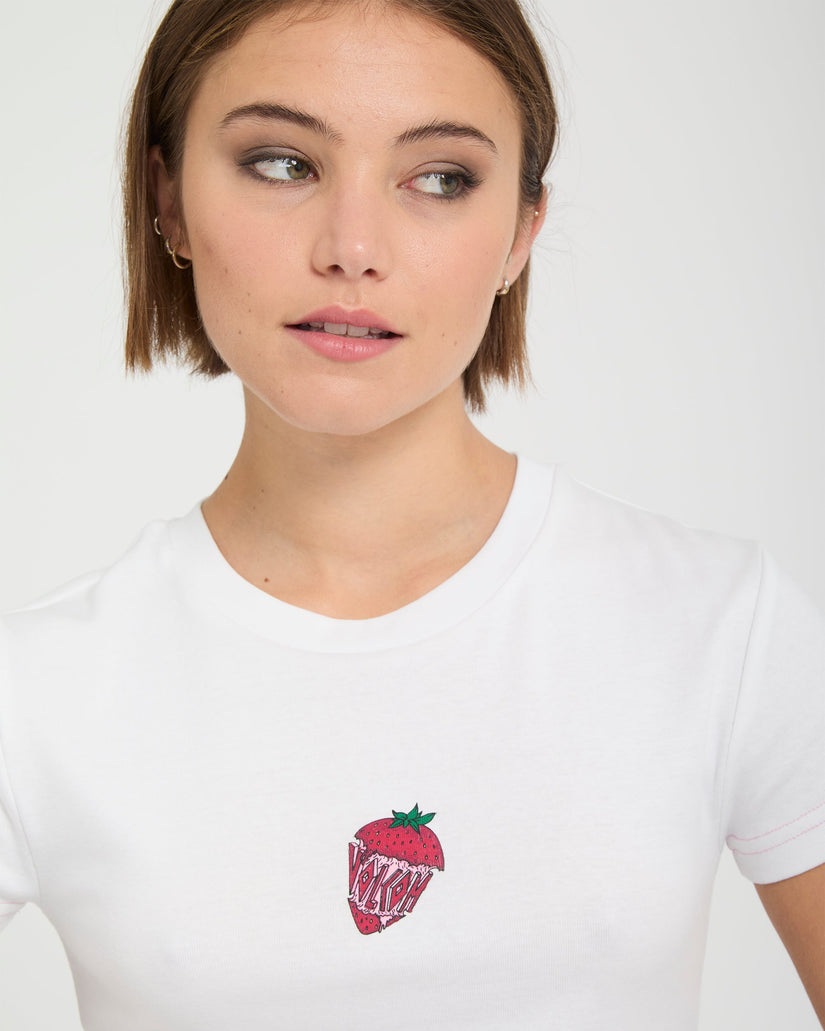Volcom Womens Eyeson T-Shirt - White