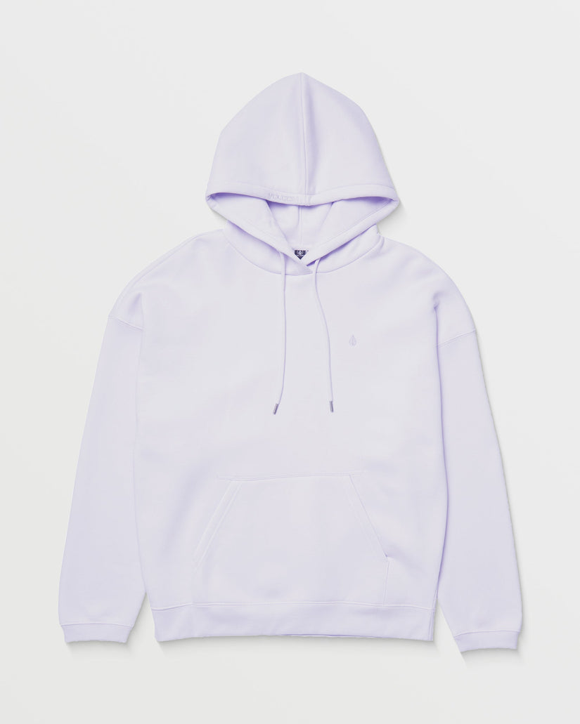 Volcom Womens Stone Heart Up Hoodie - Dusty Lavender - ManGo Surfing