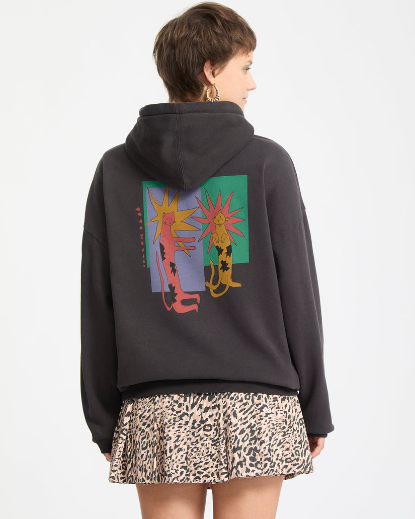 Volcom Womens Radical Daze Hoodie - Black