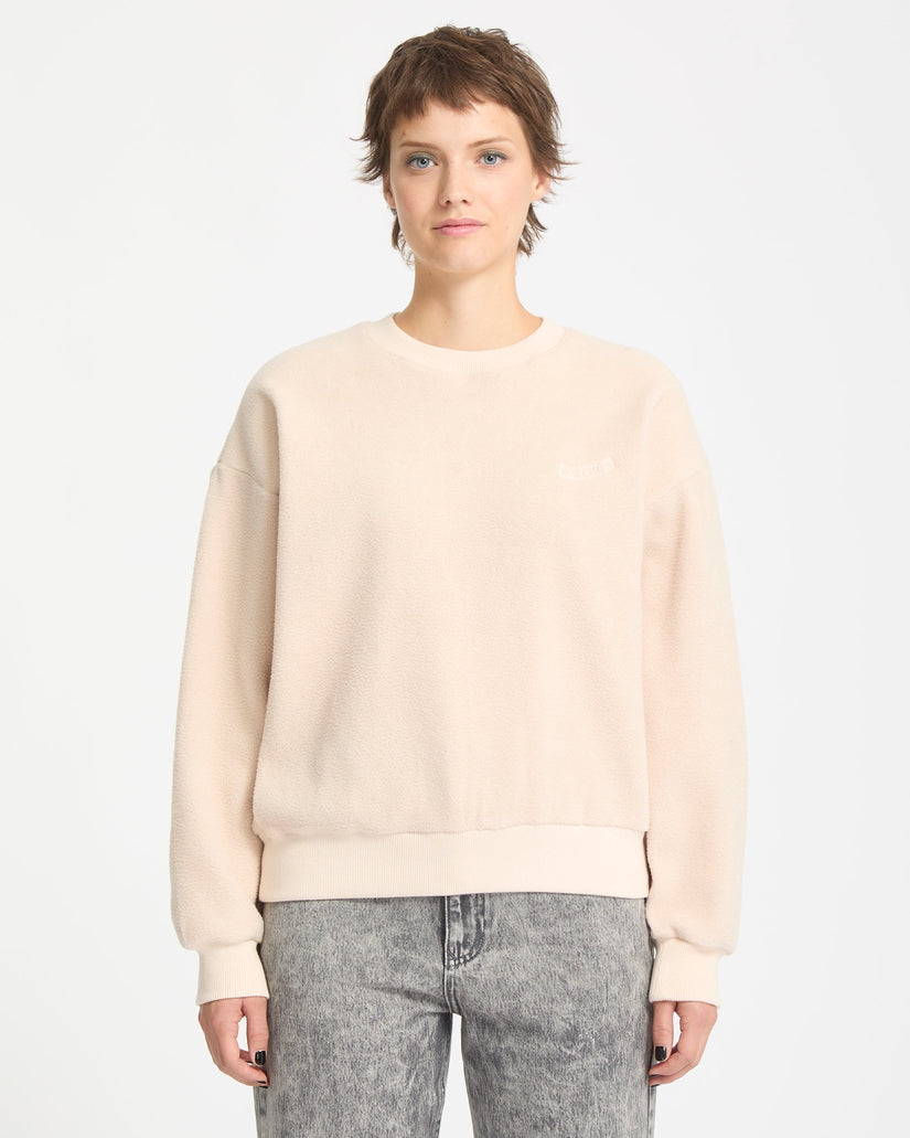 Volcom Womens Too Doo Sweatshirt - Khakiest
