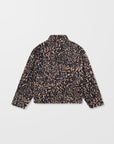 Volcom Womens Wylding Out Sherpa - Animal Print