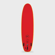 Beastie Super Soft Tri - Softboard - 6'6, 7'0, 7'6 and 8'0 - Sunshine/Red