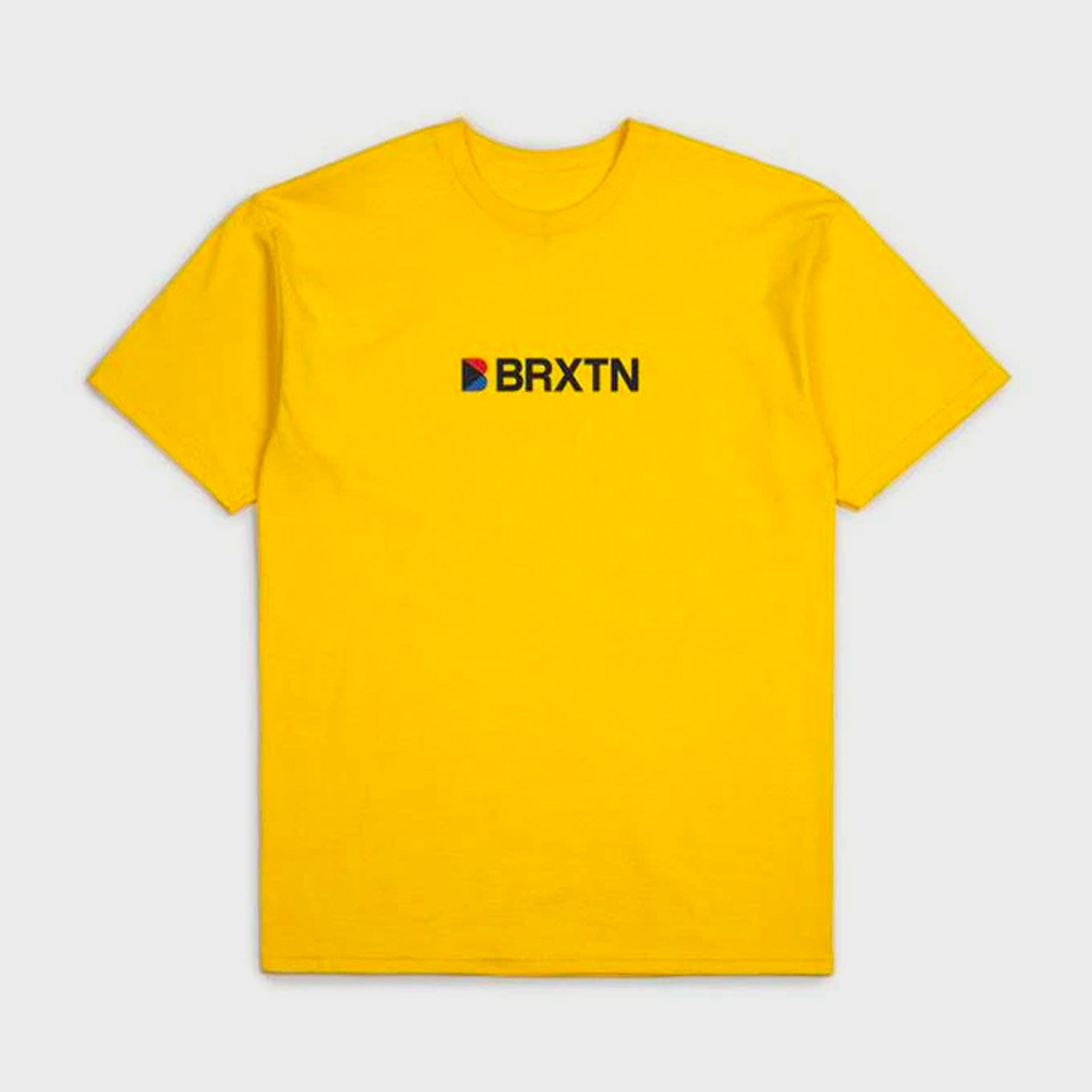 Brixton Stowell IV Standard Mens T-Shirt - Yellow - ManGo Surfing