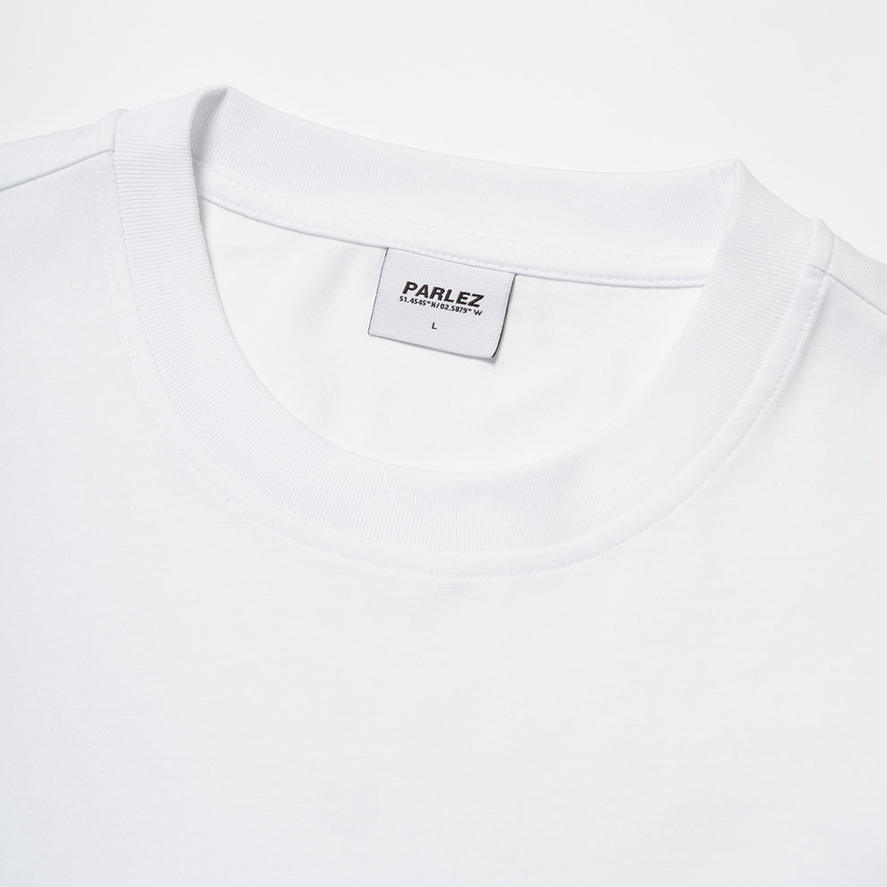 Parlez Burbank Short Sleeve T-Shirt - White