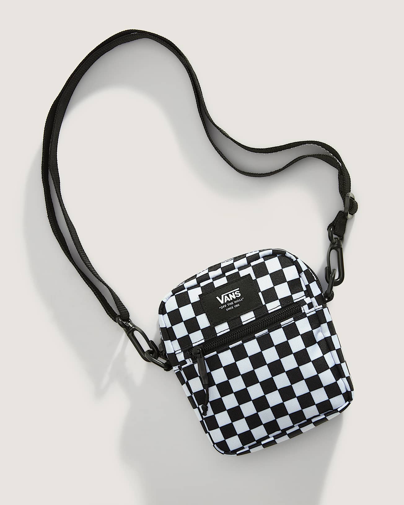 Vans Bail Crossbody Shoulder Bag - Black/White - ManGo Surfing