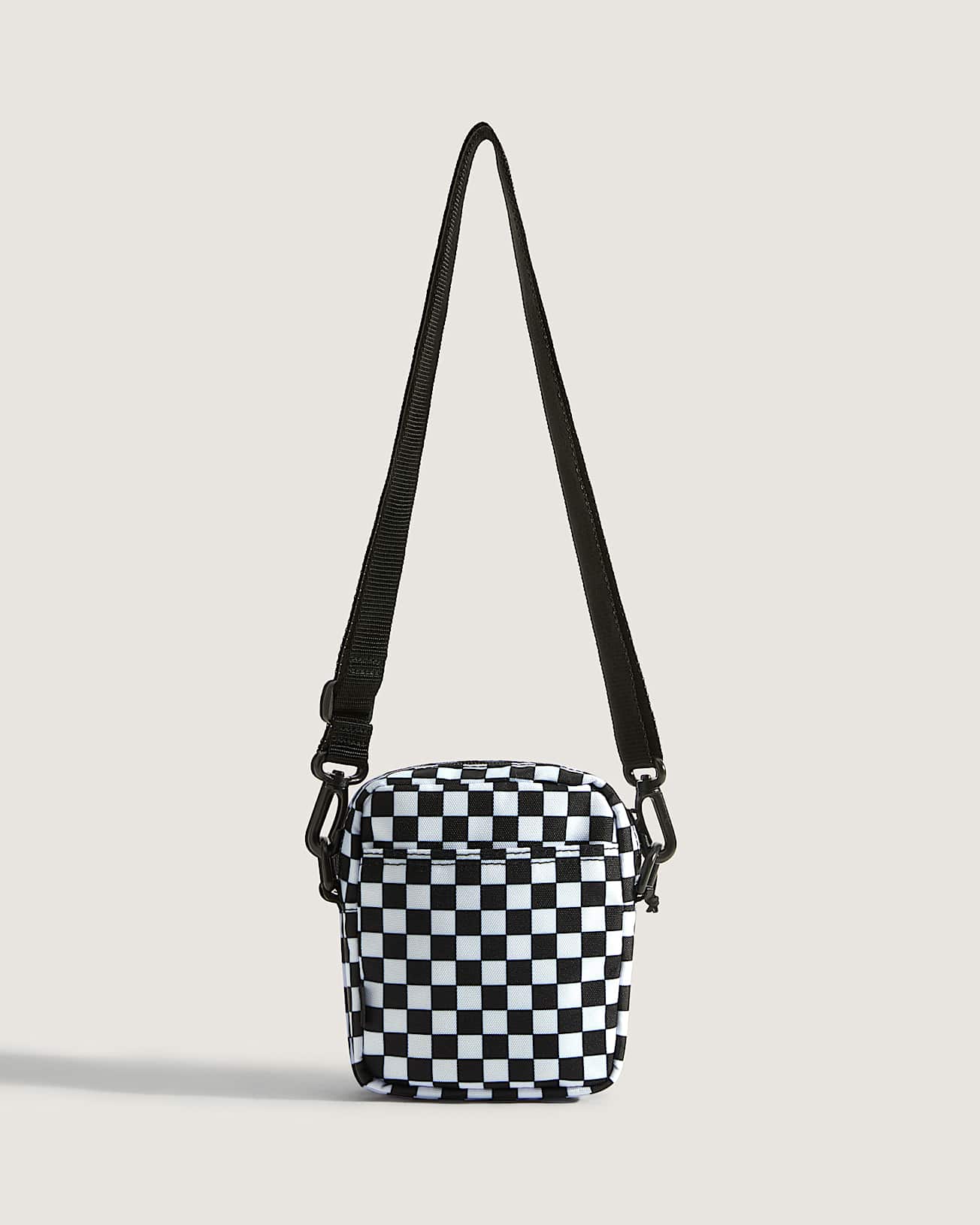 Vans Bail Crossbody Shoulder Bag - Black/White - ManGo Surfing