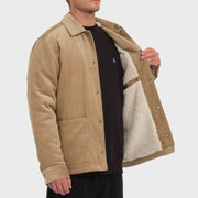 Benvord II Jacket - Mens Corduroy Jacket - Khaki
