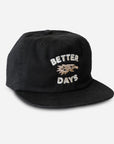 Better Days Eagle Cap - One Size - Black