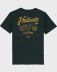 Better Days Hellcats Custom Motorcycles Unisex T-Shirt - Black