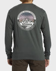 Billabong Mens Rockies Long Sleeve T-Shirt - Slate Green