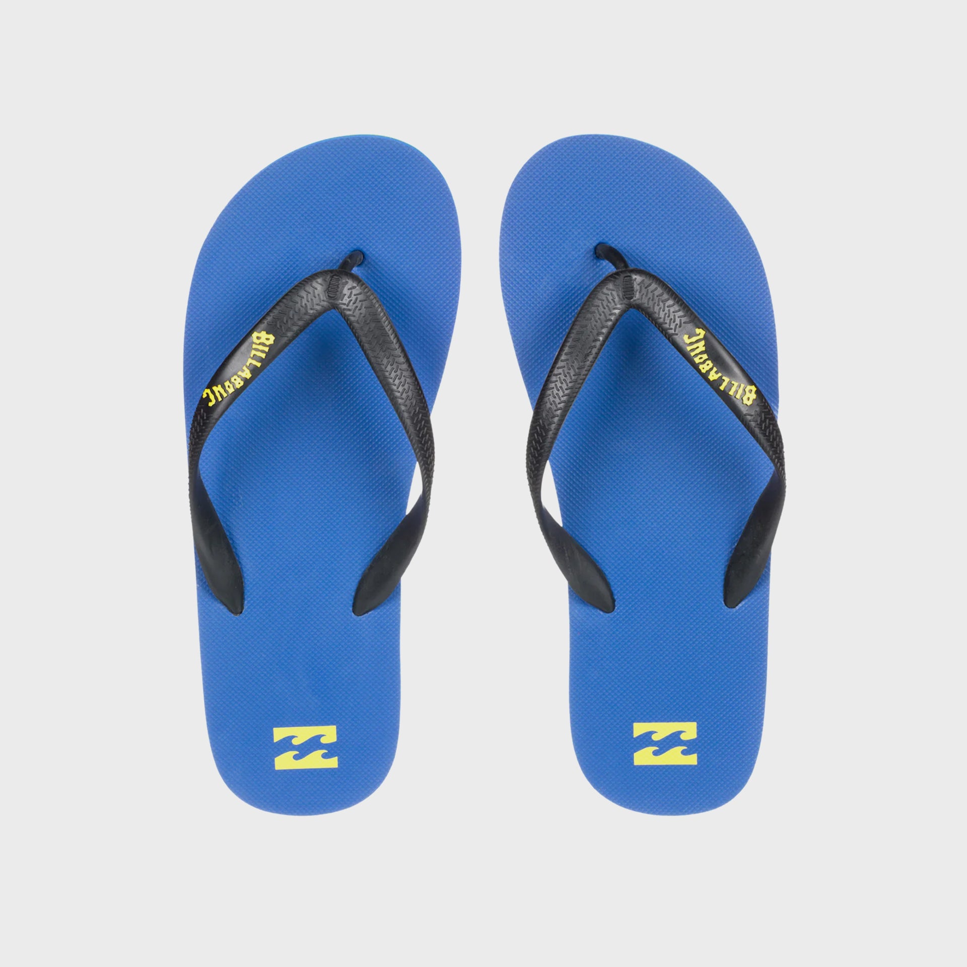 Billabong Mens Tides Slice Beach Flip-Flops - Blue Rinse