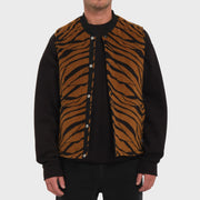 Bowered Vest (Reversible) - Mens Reversible Vest - Bitter Chocolate