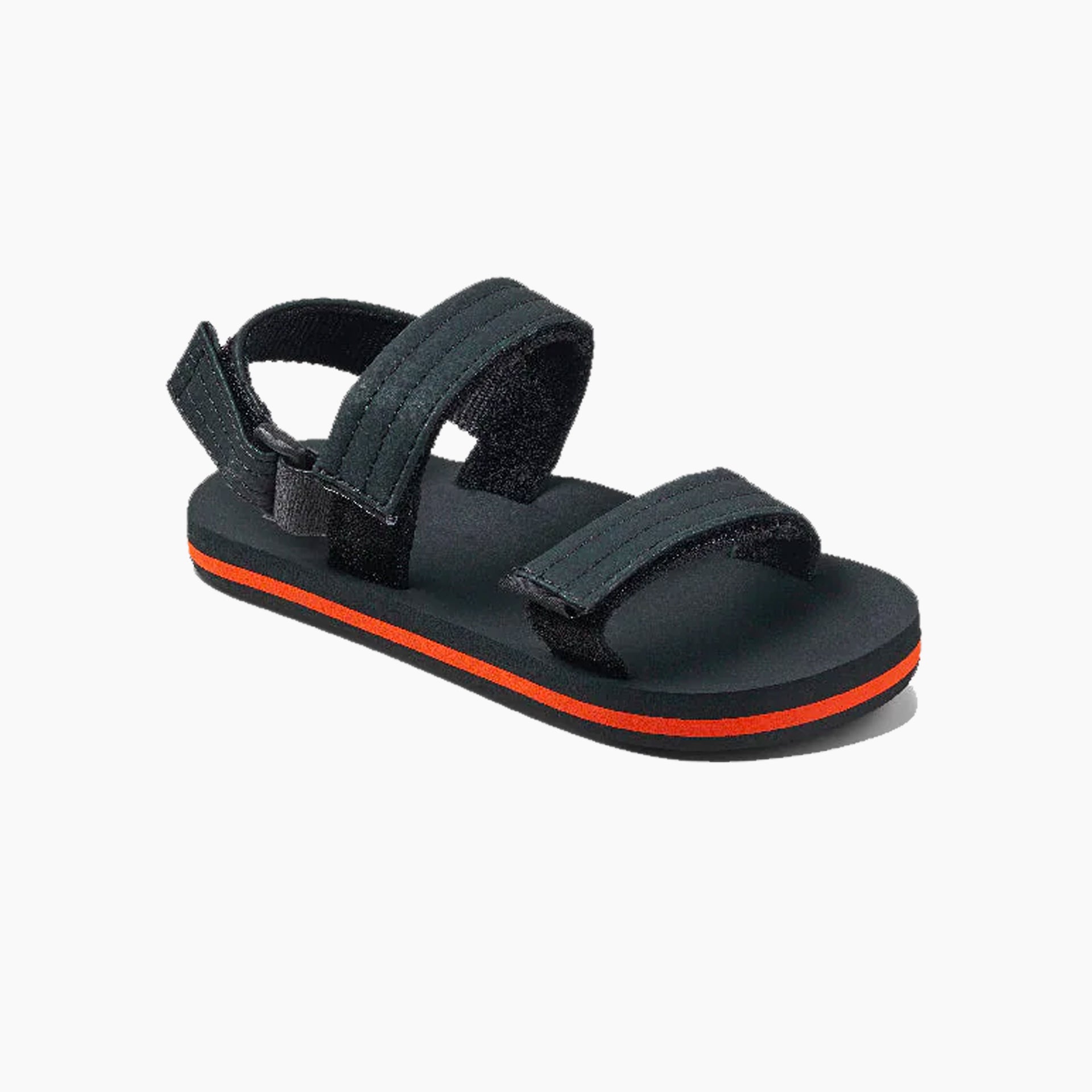 Reef Boys Little Ahi convertible Sandals - Black Orange - ManGo Surfing