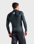 C-Skins UV Skins Basics Mens Long Sleeve Rash Vest - Anthracite - ManGo Surfing