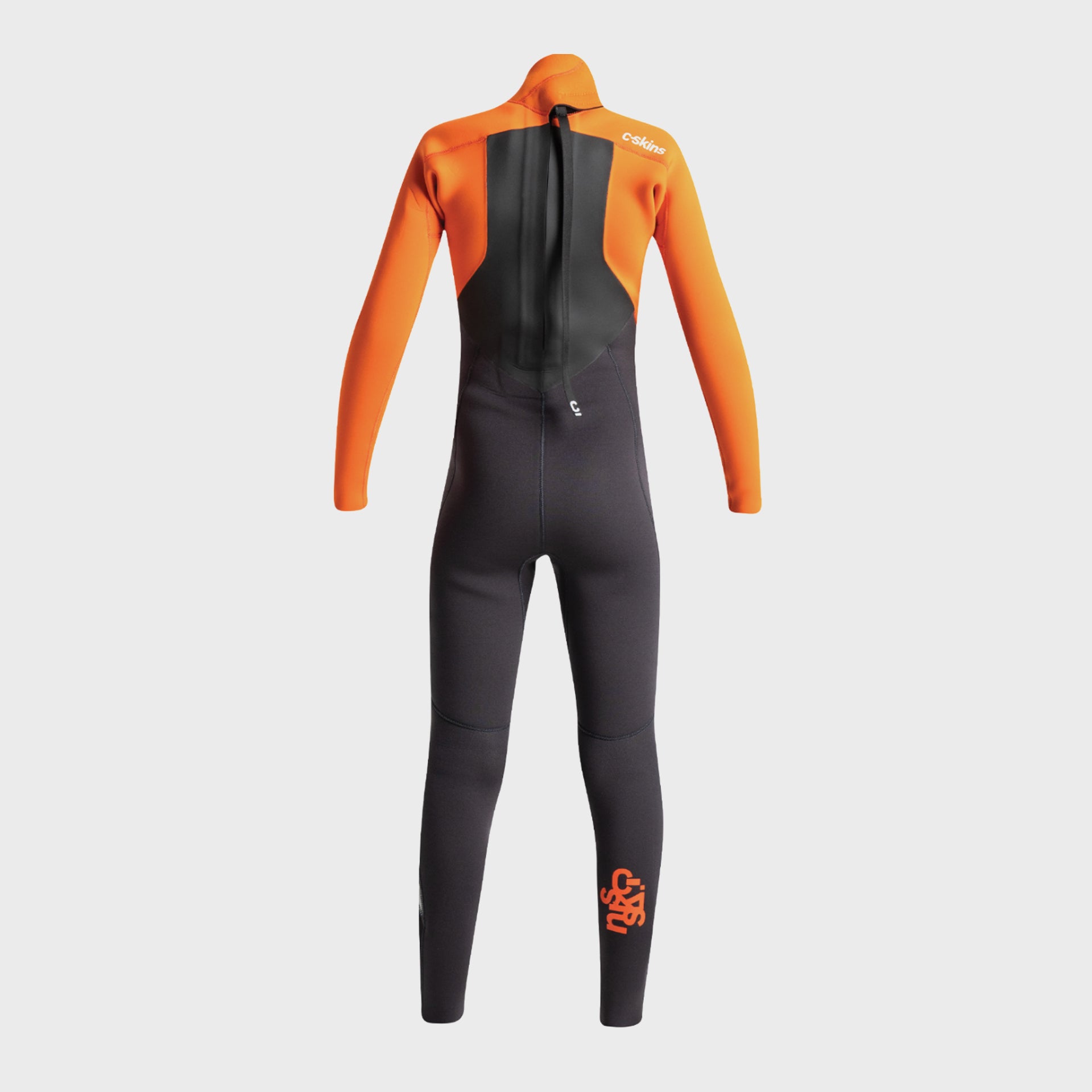 C-Skins Kids Legend 3/2 Junior GBS Back Zip Steamer - Anthracite - ManGo Surfing