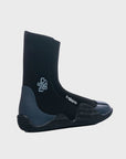 C-Skins Legend 5mm Adult Zipped Round Toe Boots - Black/Charcoal - ManGo Surfing