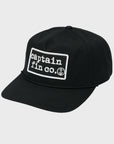 Captain Fin Mens Big Patch Hat - One Size - Black - ManGo Surfing