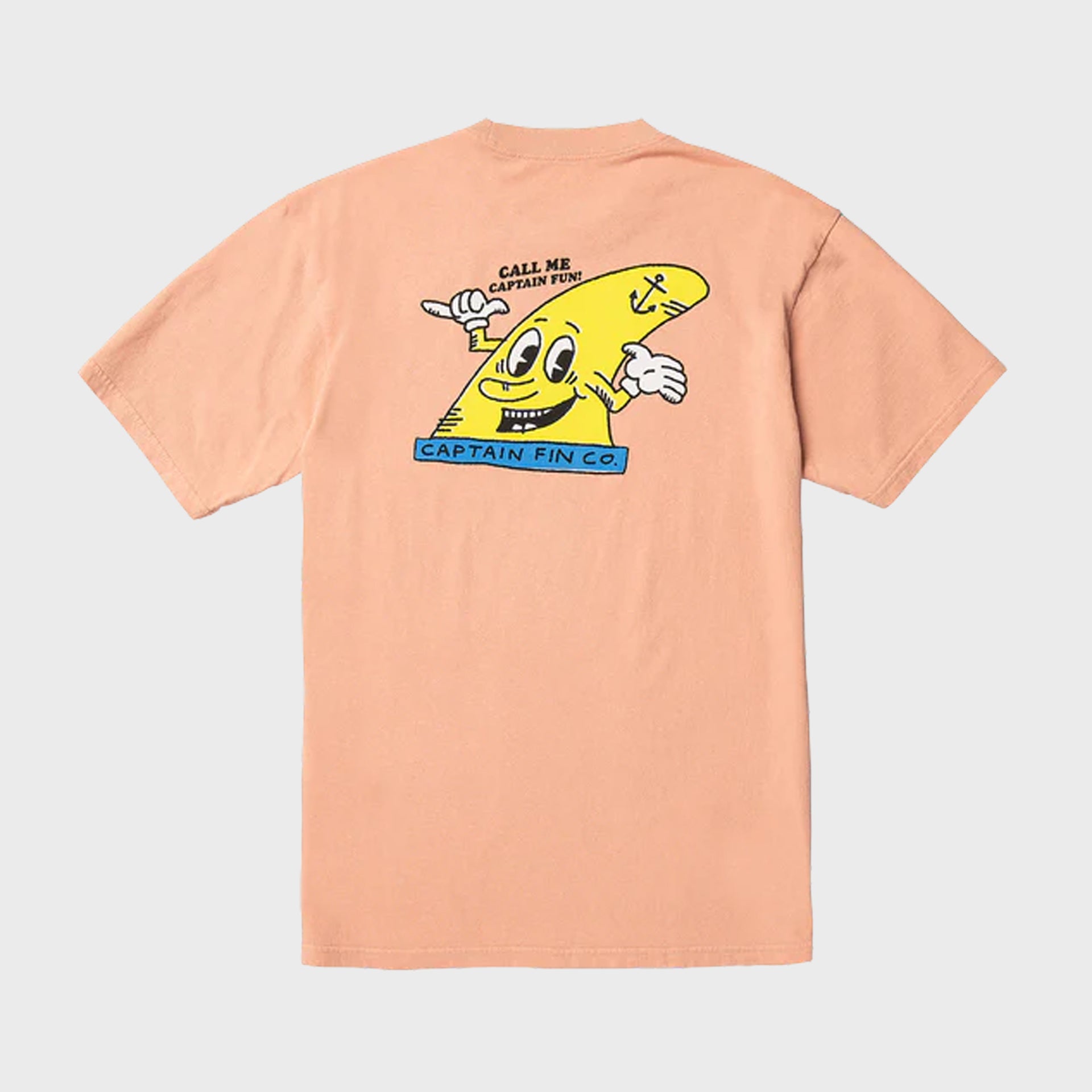 Captain Fin Mens Captain Fun T-Shirt - Clay Orange - ManGo Surfing