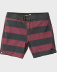 Captain Fin Mens Capt Voyager Rings Boardshorts - Wine - ManGo Surfing