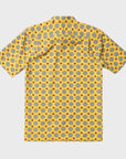Captain Fin Mens Paisley Pusher Short Sleeve Shirt - Mineral Yellow - ManGo Surfing