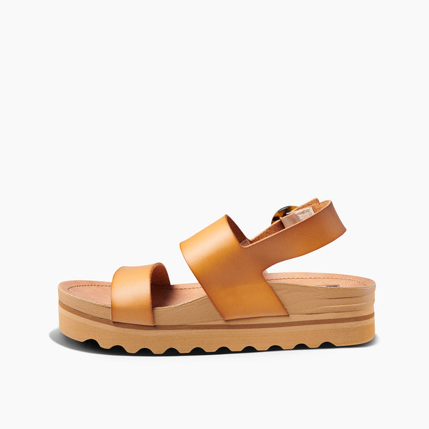 Reef Womens Vista Hi Buckle Sandals - Natural