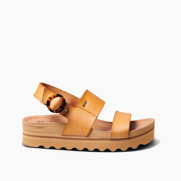 Reef Womens Vista Hi Buckle Sandals - Natural