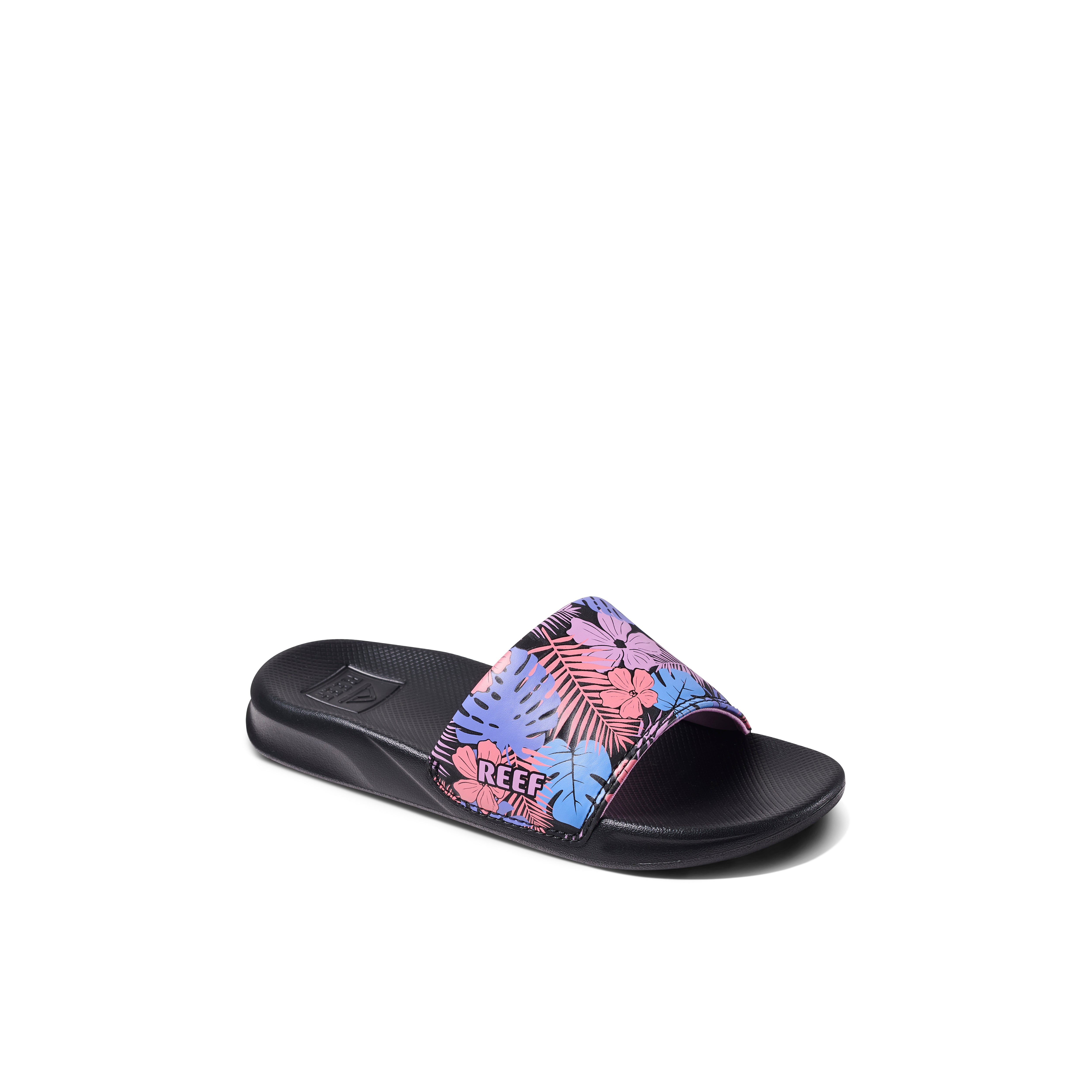 Reef Kids One Slide - Purple Fronds - ManGo Surfing