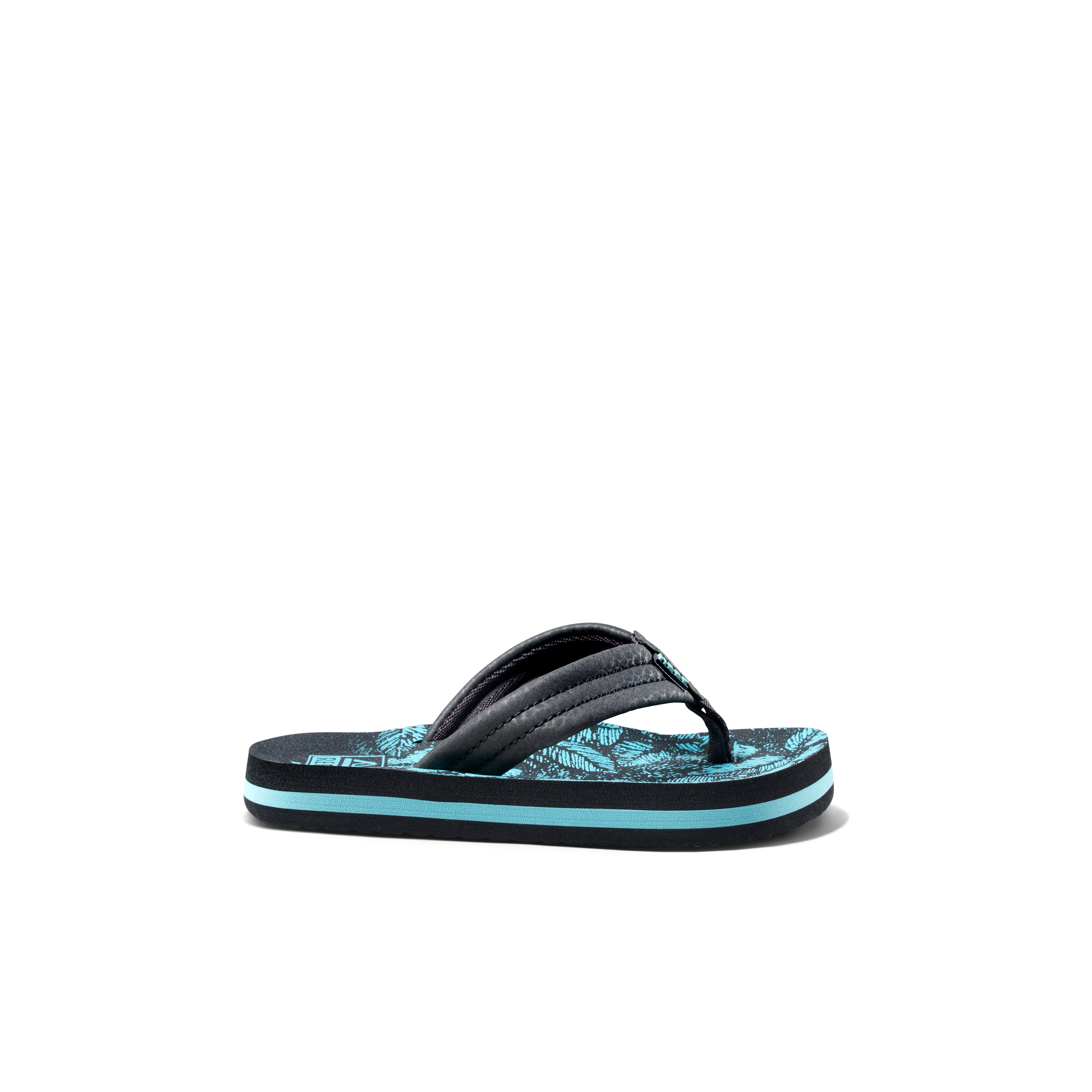 Reef Kids Ahi Flip Flops - Aquifer Palm - ManGo Surfing