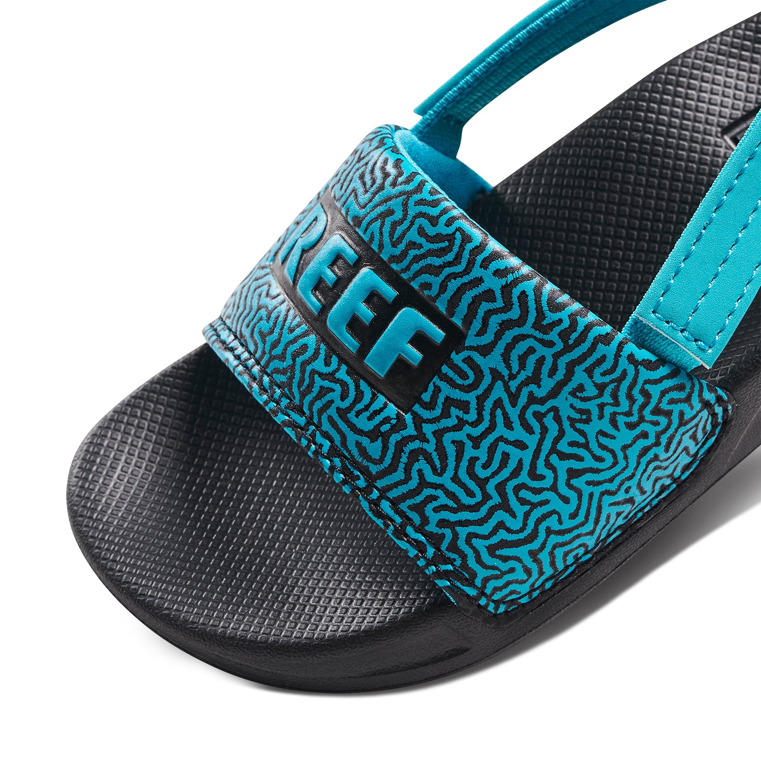 Reef Kids Little One Slide - Blue Coral - ManGo Surfing