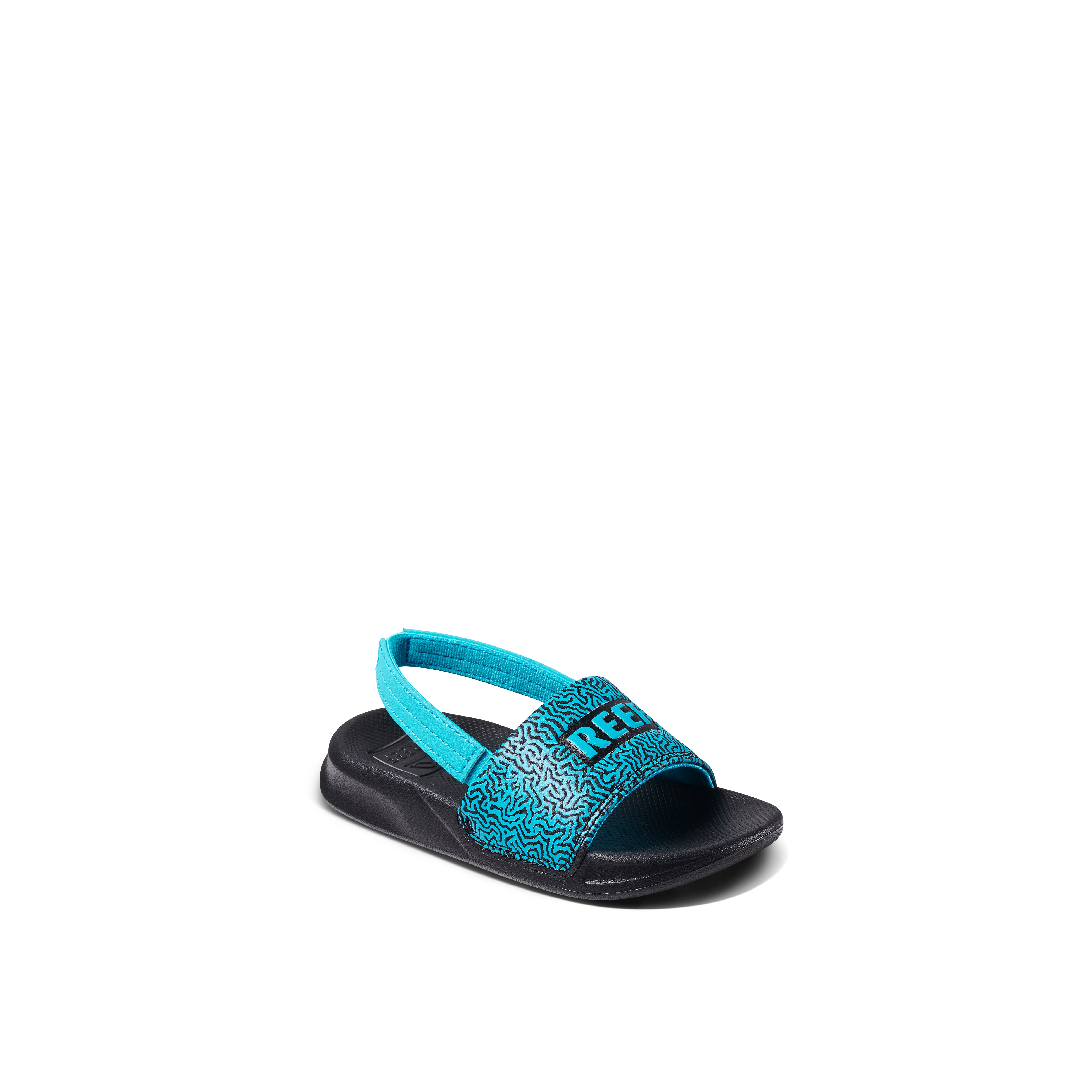 Reef Kids Little One Slide - Blue Coral - ManGo Surfing