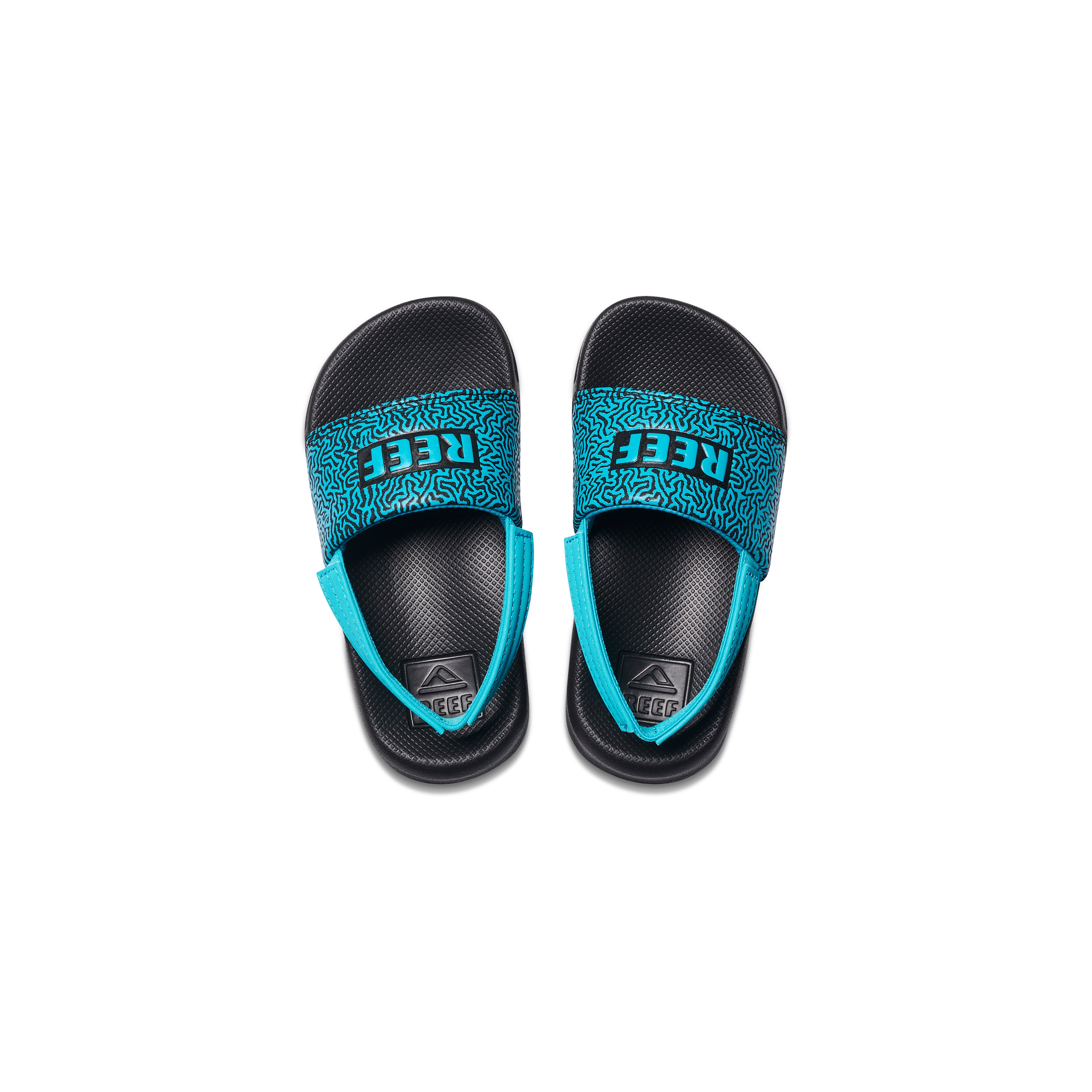 Reef Kids Little One Slide - Blue Coral - ManGo Surfing