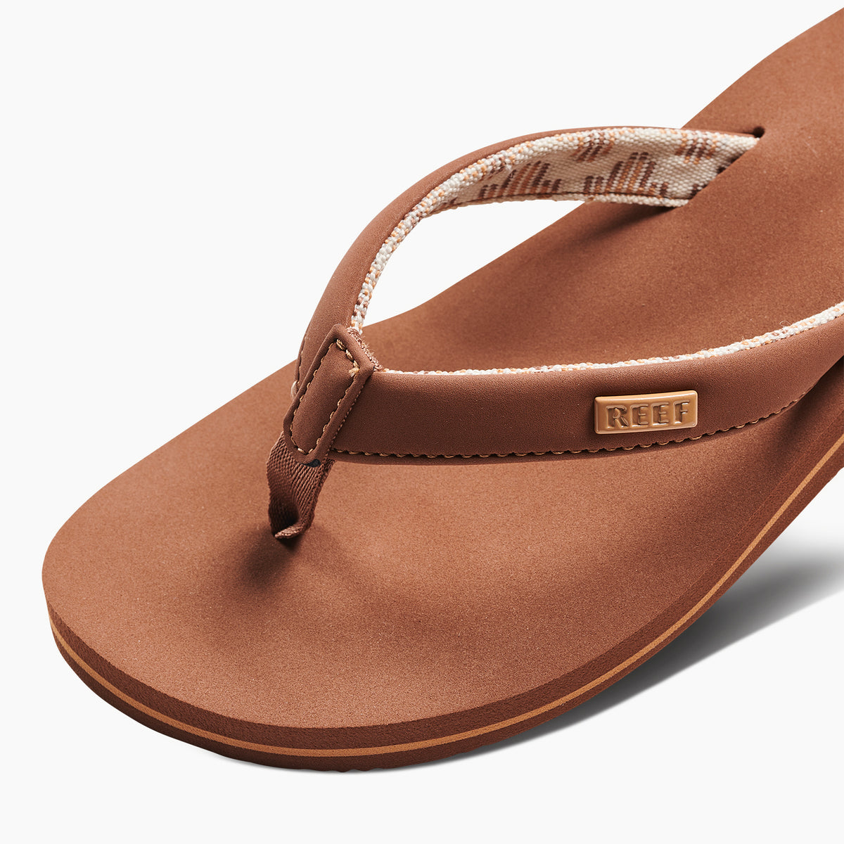 Reef Womens Cushion Sands Flip Flops - Espresso - ManGo Surfing