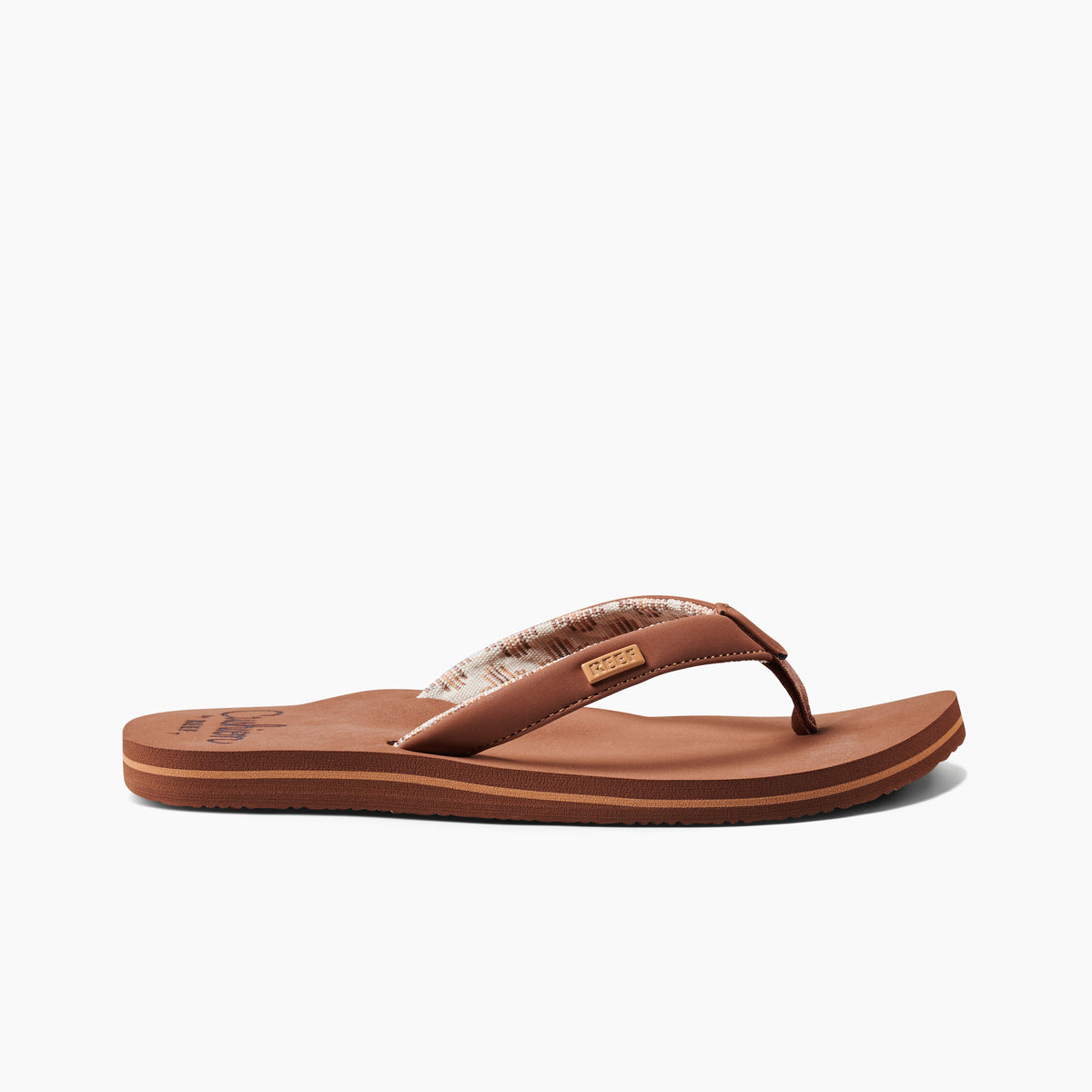 Reef Womens Cushion Sands Flip Flops - Espresso - ManGo Surfing