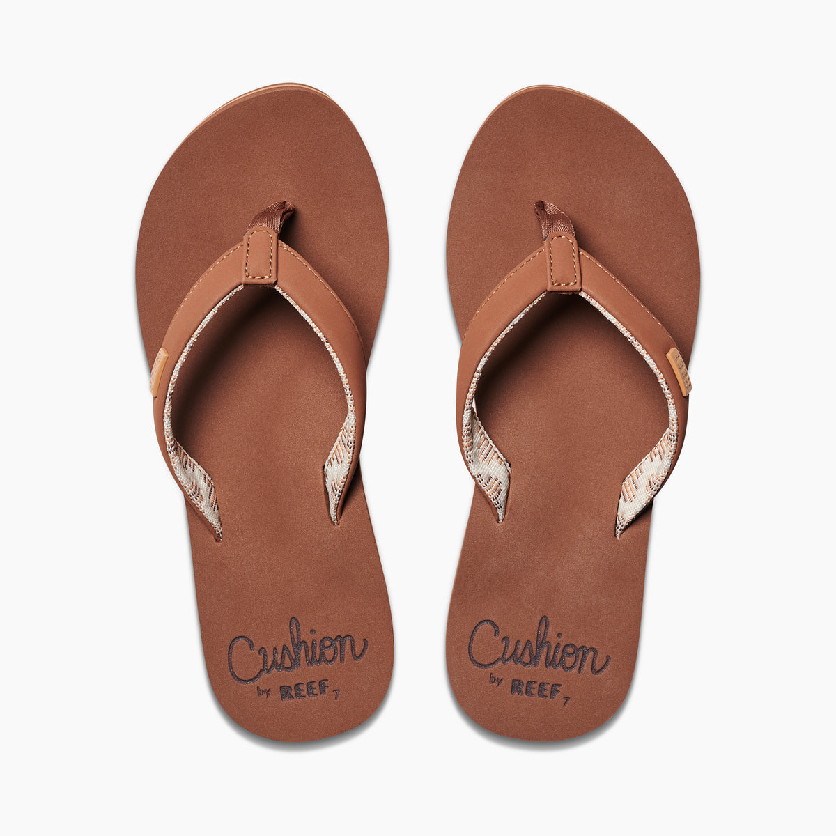 Reef Womens Cushion Sands Flip Flops - Espresso - ManGo Surfing