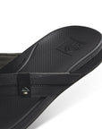 Reef Mens Cushion Phantom 2.0 Flip Flops - Black - ManGo Surfing