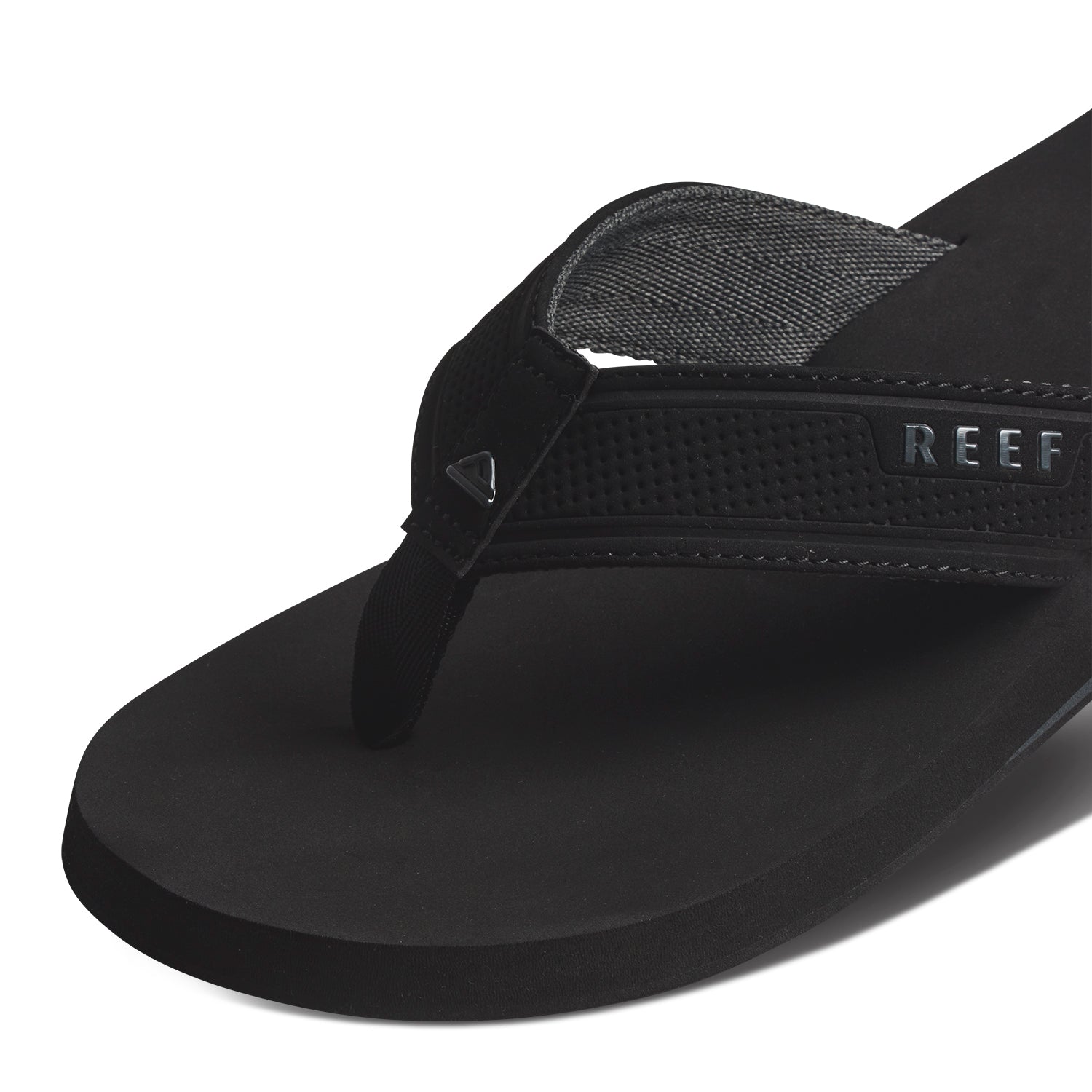 Reef Mens The Layback Flip Flops - Black - ManGo Surfing