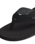 Reef Mens The Layback Flip Flops - Black - ManGo Surfing