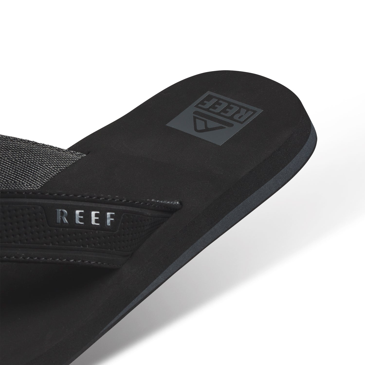 Reef Mens The Layback Flip Flops - Black - ManGo Surfing