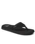 Reef Mens The Layback Flip Flops - Black - ManGo Surfing