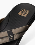Reef Mens Cushion Phantom 2.0 Flip Flops - Fossil/Raven