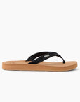 Reef Womens Baja Sands Flip Flops - Black/Tan