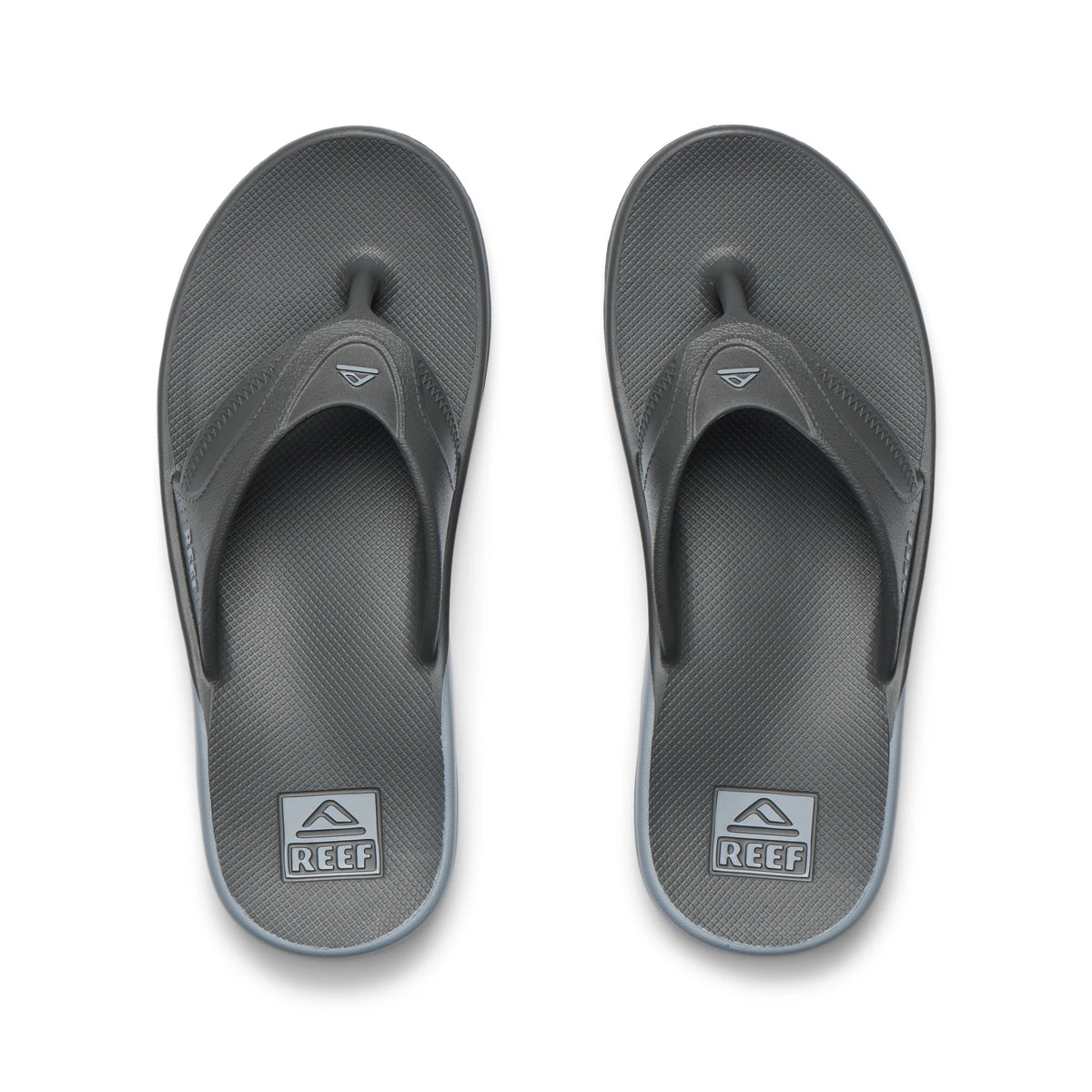Reef Mens Fanning H20 Flip Flops - Grey