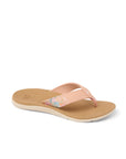 Reef Womens Santa Ana Flip Flops - Peach/Tan