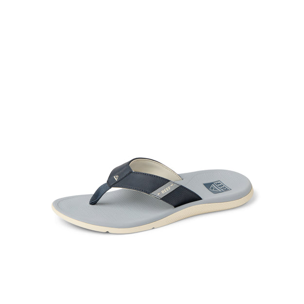 Reef Mens Santa Ana Flip Flops - Navy/Grey