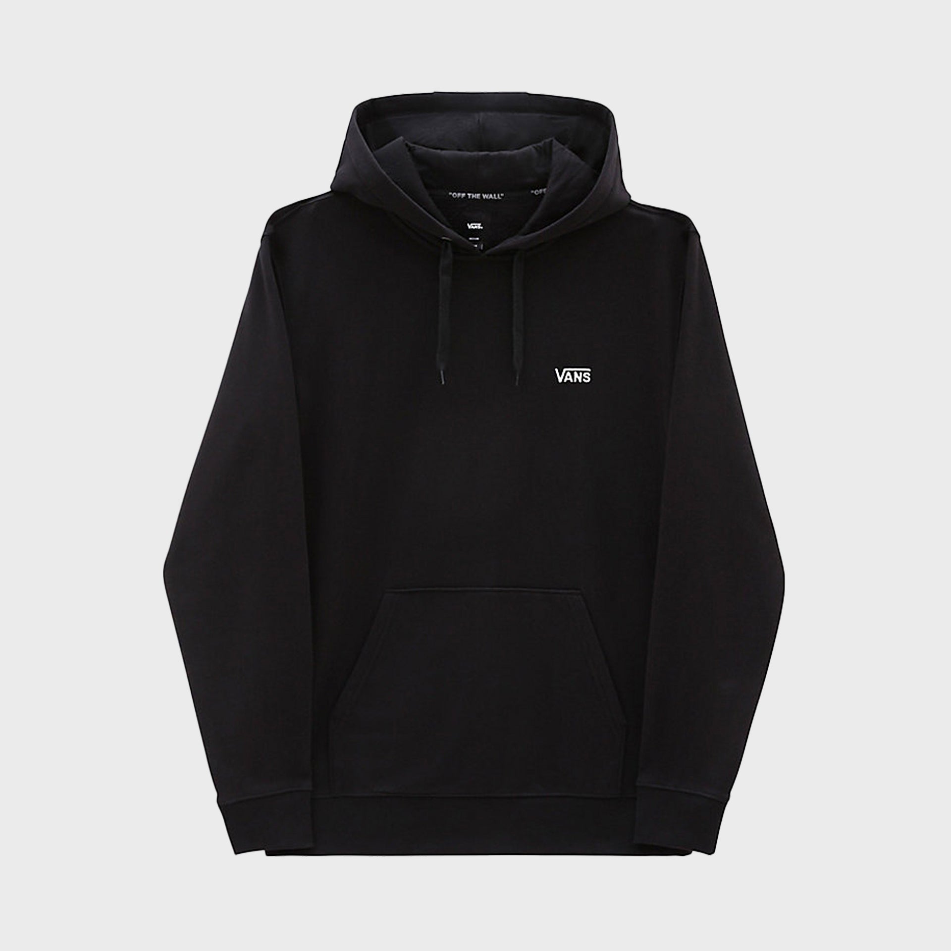 Core Basic Pullover Fleece Hoodie / Black - ManGo Surfing