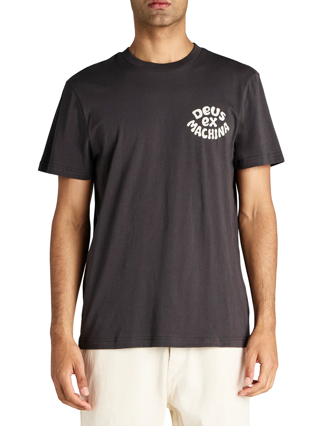 Deus Mens Squeak T-Shirt - Anthracite