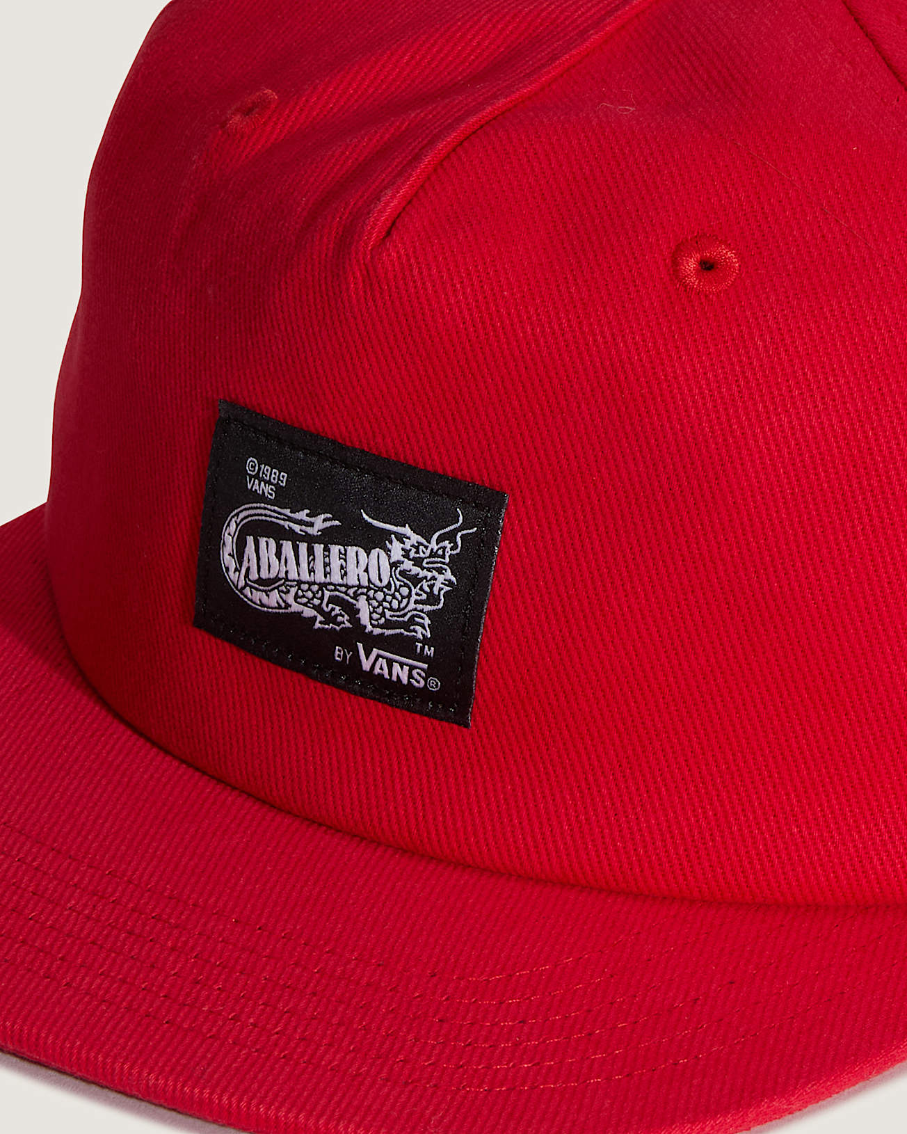 Vans Caballero Unstructured Hat - Racing Red
