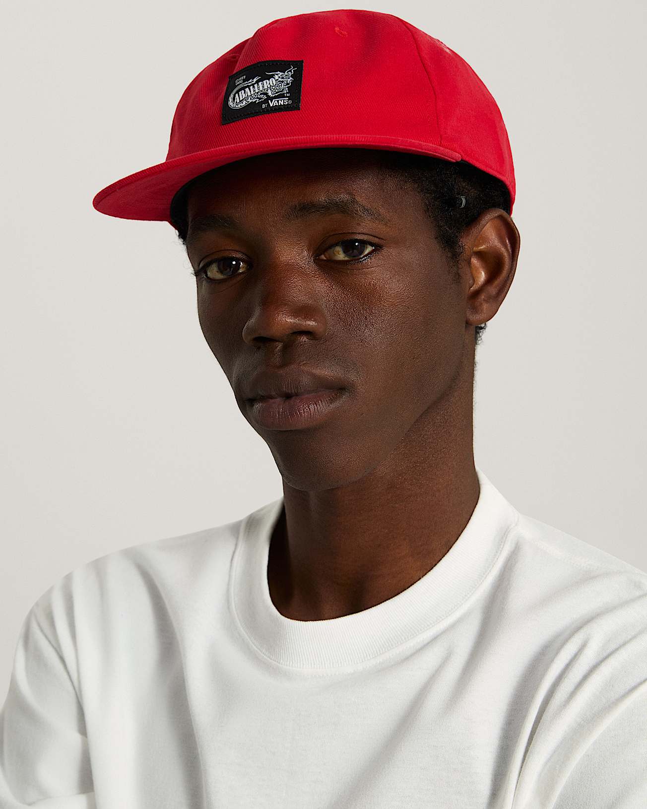 Vans Caballero Unstructured Hat - Racing Red