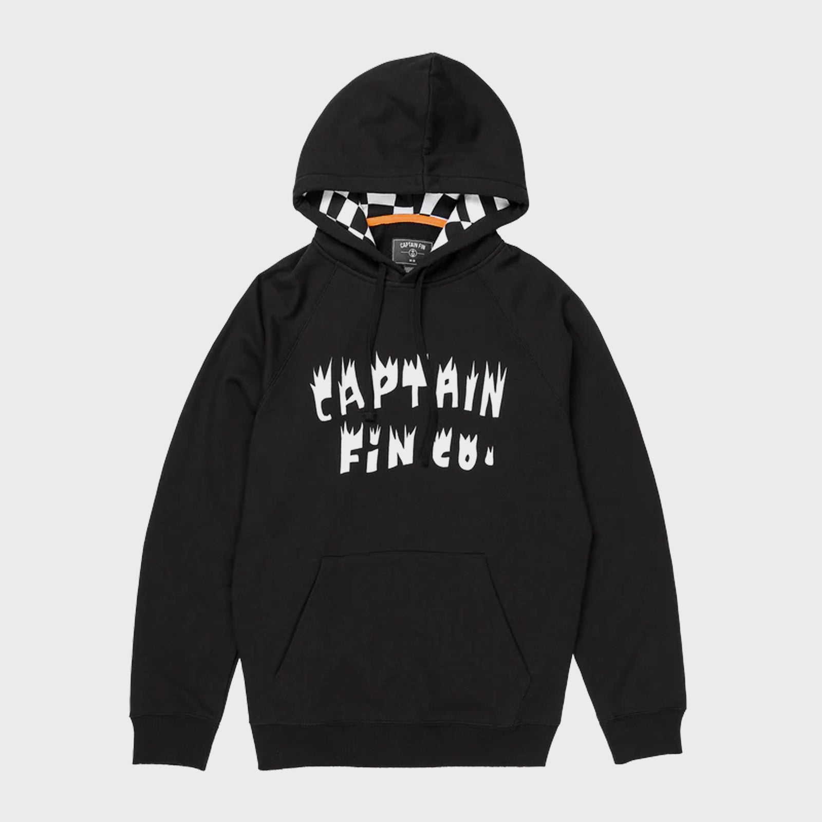 Captain Fin Men's Downward Spiral Hoodie - Black - ManGo Surfing