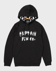 Captain Fin Men's Downward Spiral Hoodie - Black - ManGo Surfing